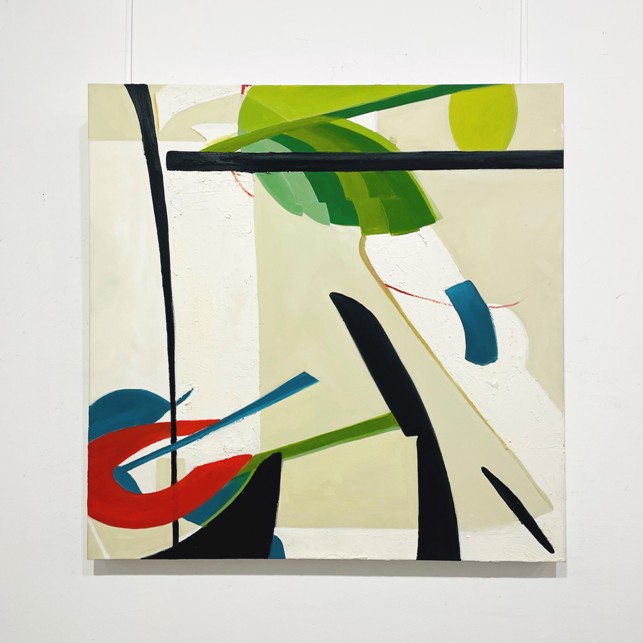 'Largo Shades of Green' by artist Heather Lander